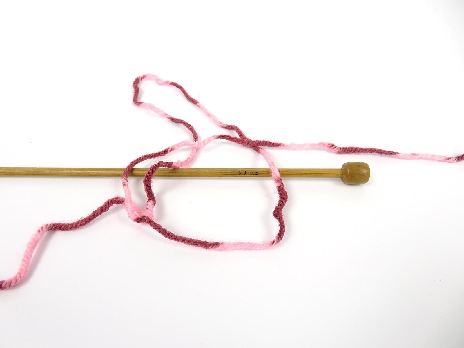 Cakes Wool Design Burgundy, Light Pink