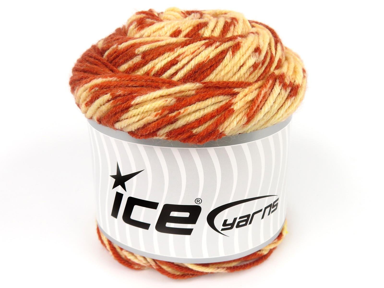 Cakes Wool Design Copper, Light Yellow
