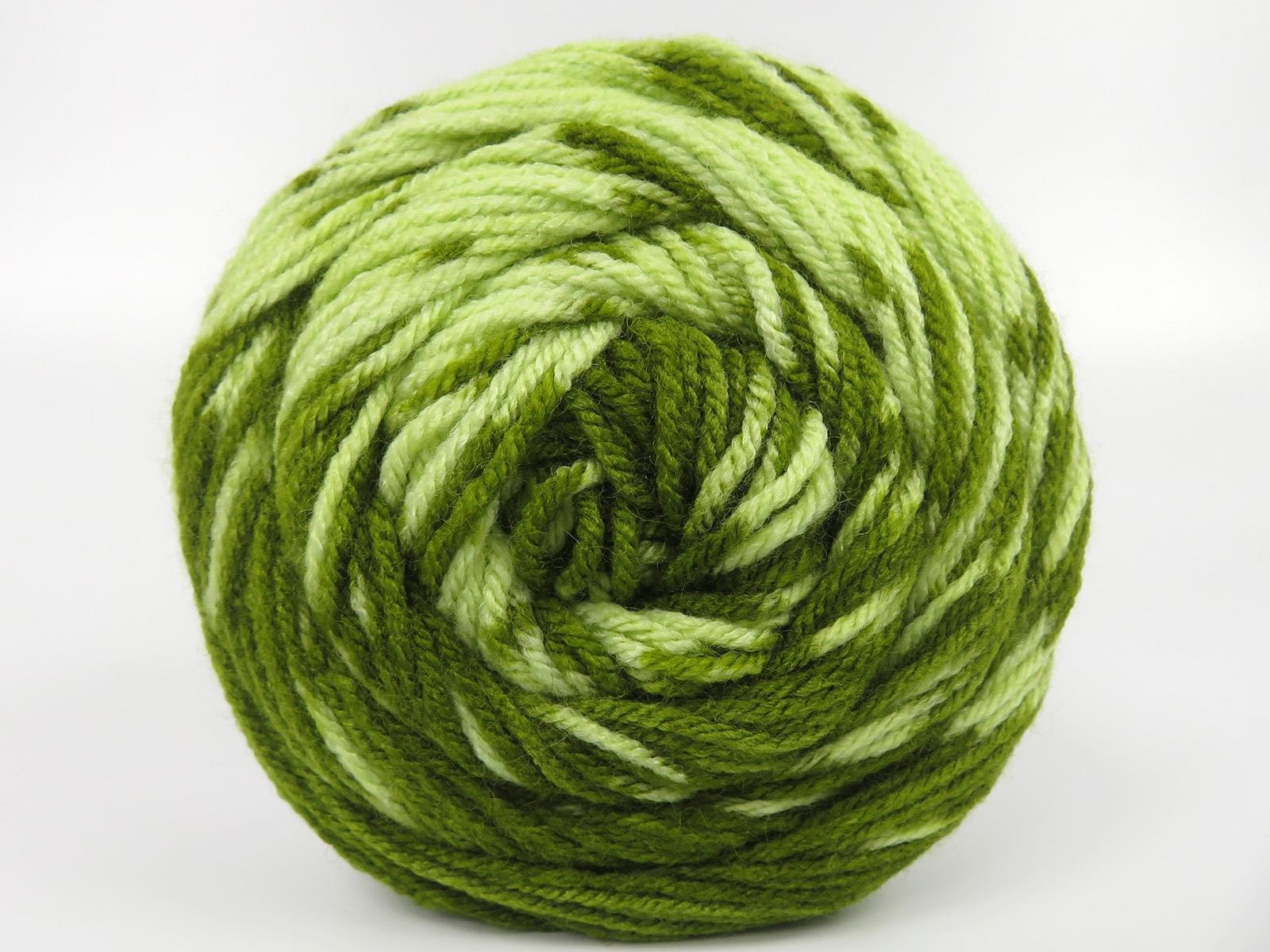 Cakes Wool Design Green Shades