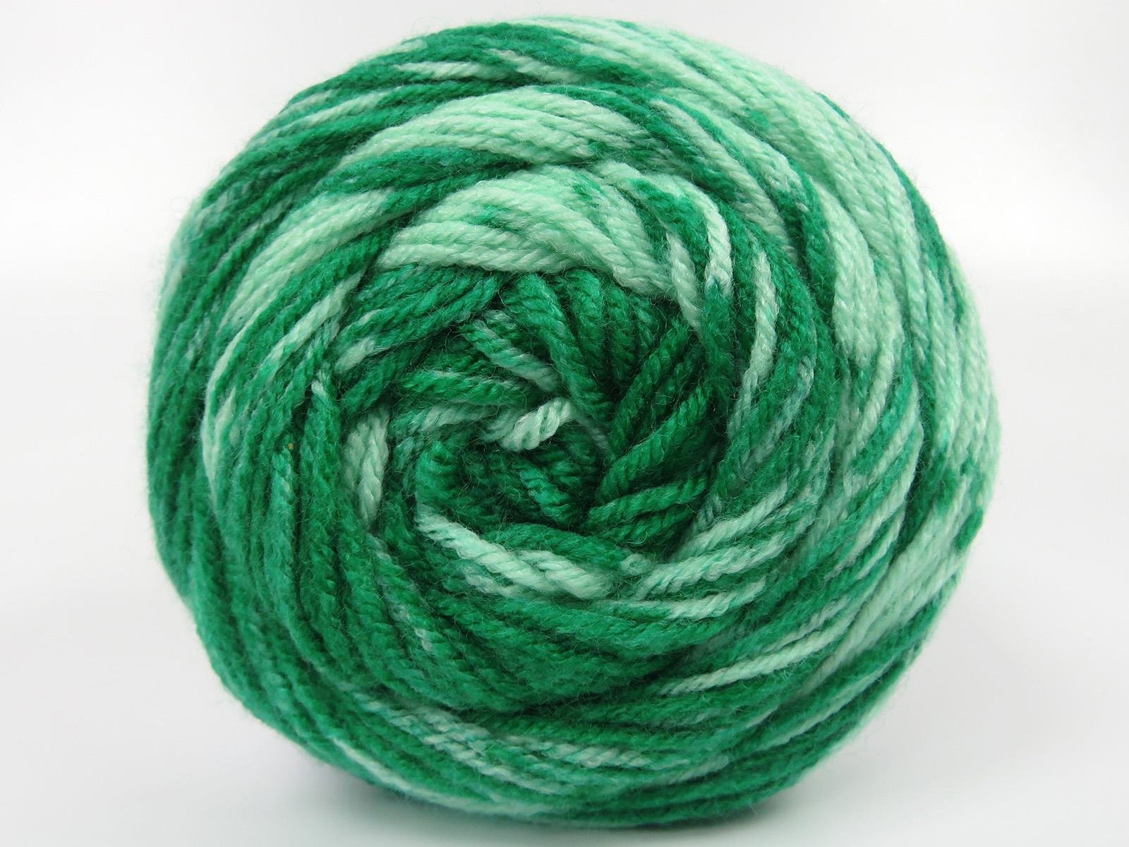 Cakes Wool Design Green Shades