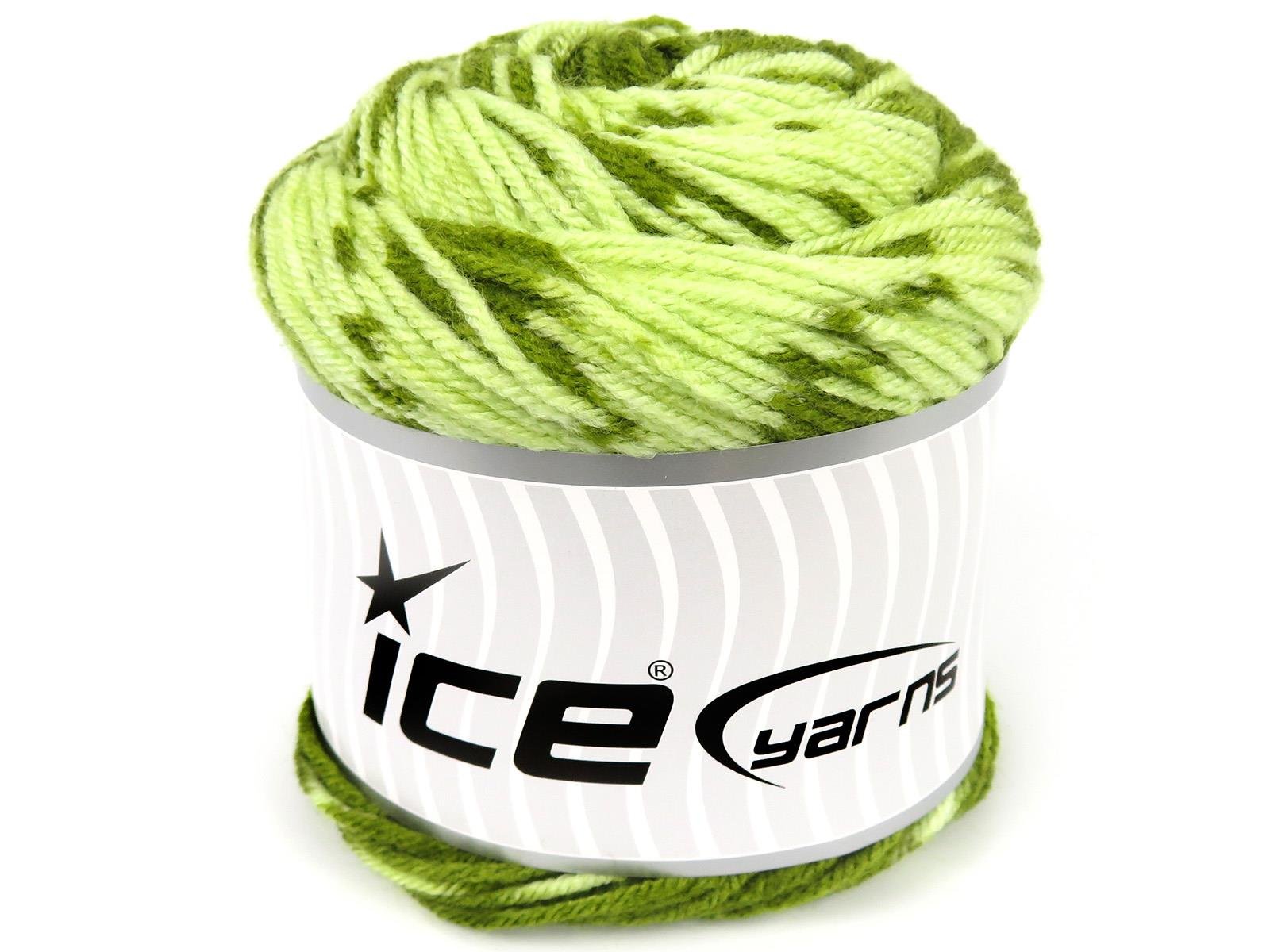 Cakes Wool Design Green Shades