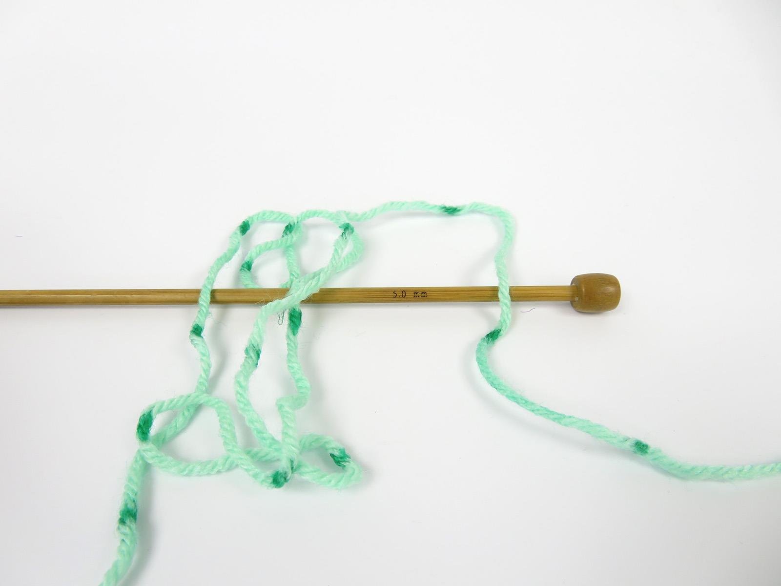 Cakes Wool Design Green Shades