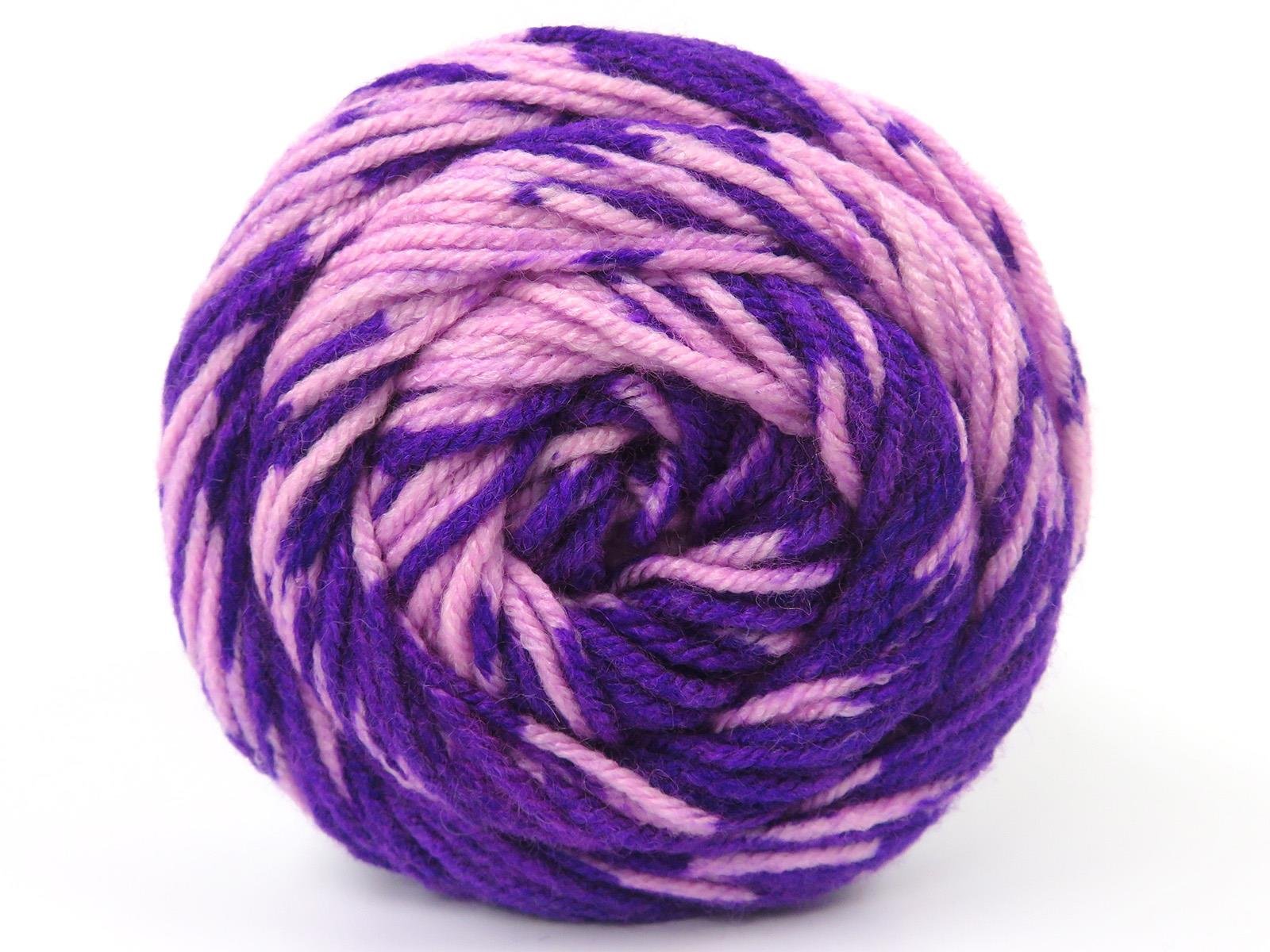 Cakes Wool Design Purple, Light Pink