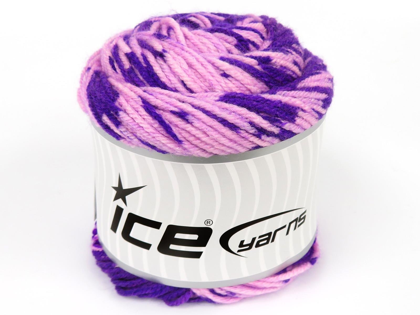 Cakes Wool Design Purple, Light Pink