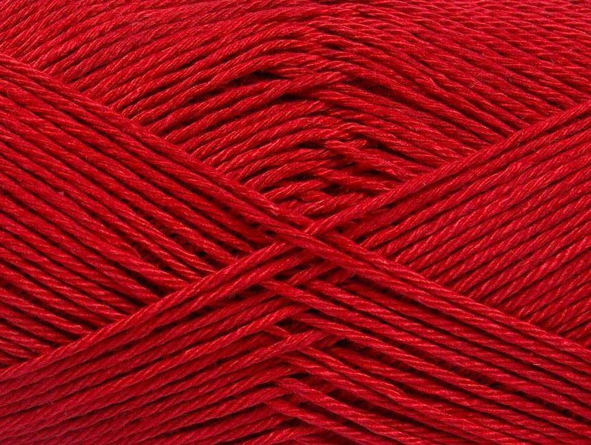 Camilla Cotton Dark Red