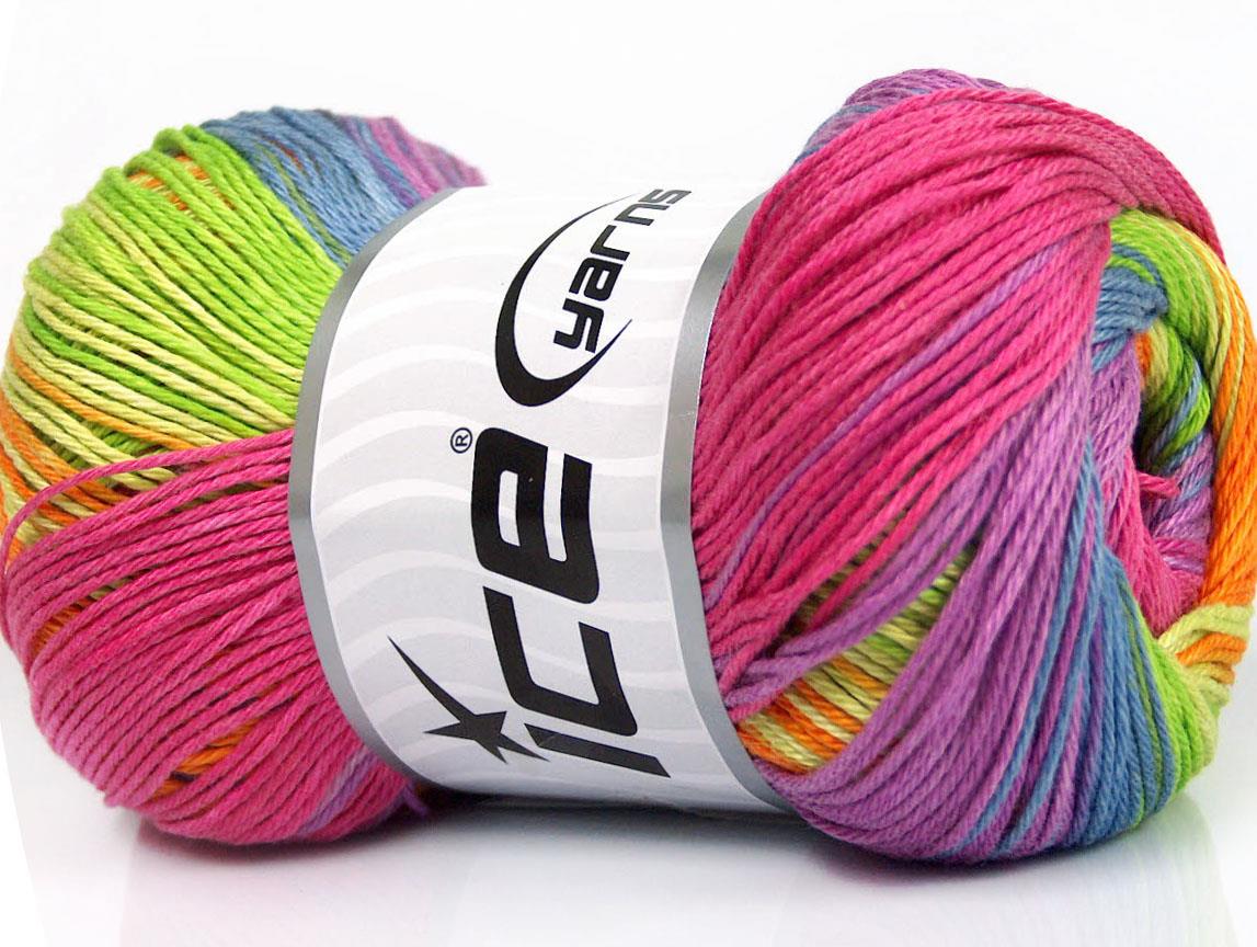 Camilla Cotton Magic Green, Blue, Orange, Burgundy, Orchid, Lavender