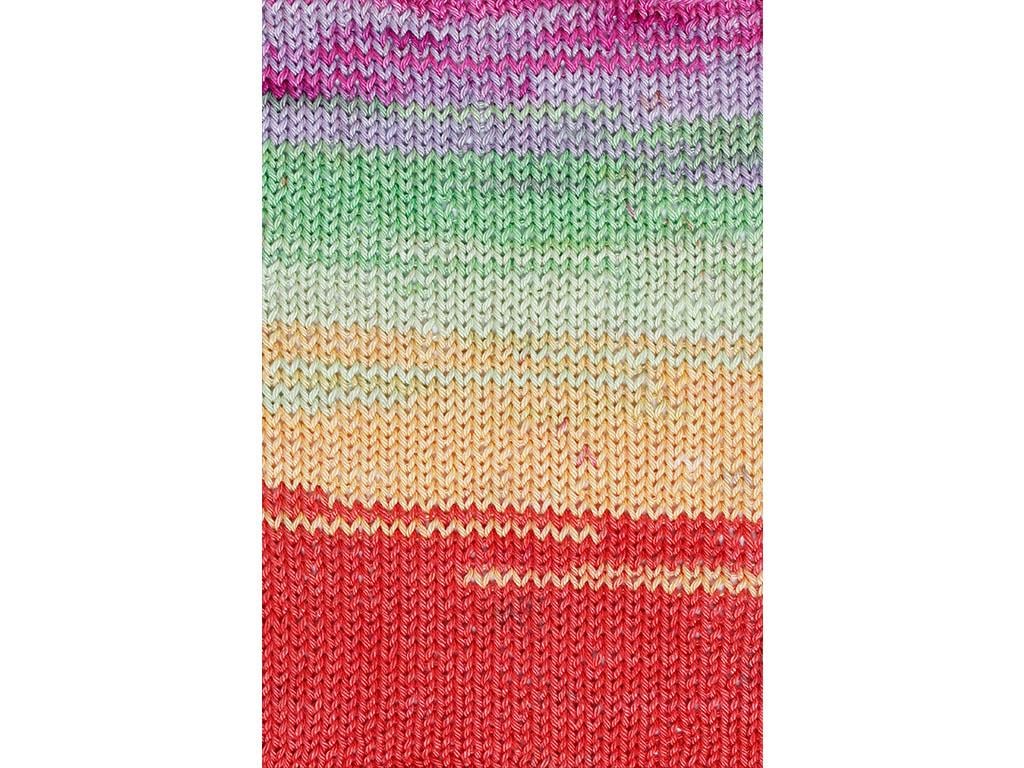 Camilla Cotton Magic Green, Orange, Yellow, Orchid