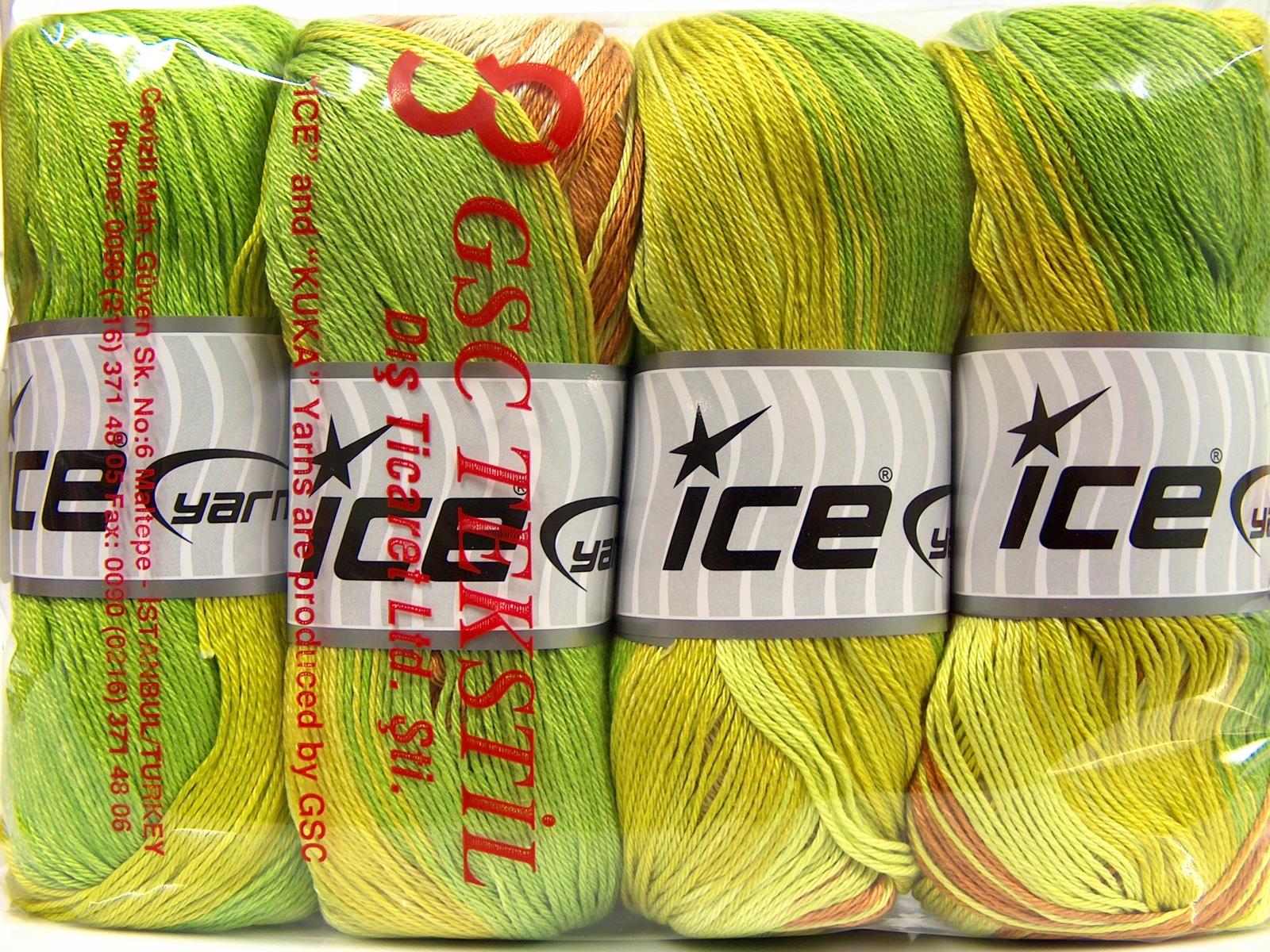 Camilla Cotton Magic Green Shades, Caramel