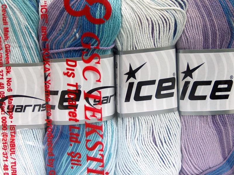 Camilla Cotton Magic Lilac Shades, Blue Shades