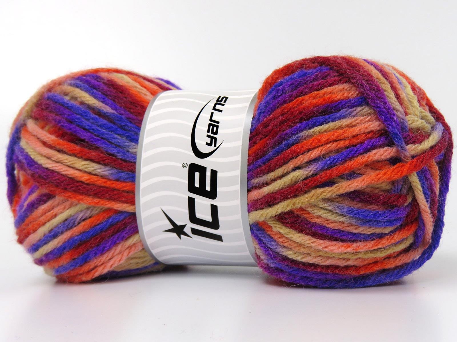 Carnival Purple, Cream, Burgundy, Copper