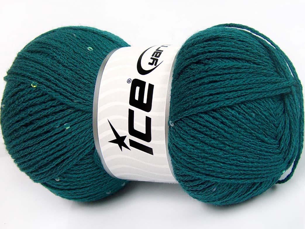 Chain Paillette Emerald Green