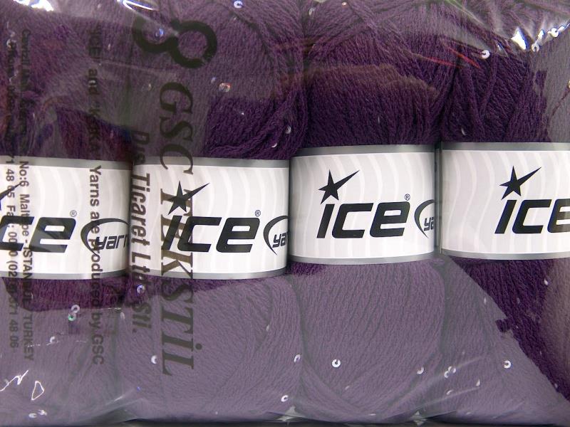 Chain Paillette Purple