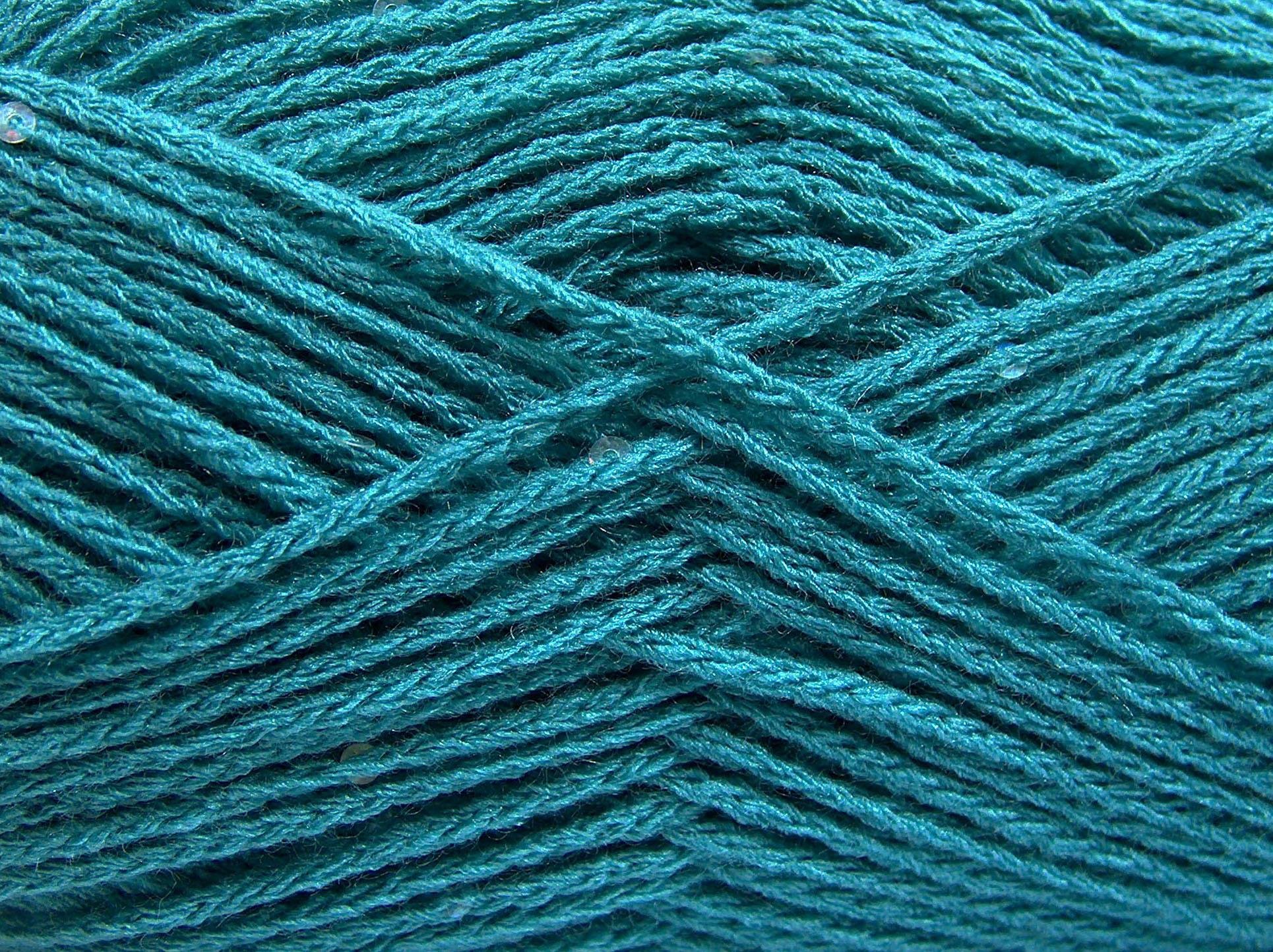 Chain Paillette Turquoise