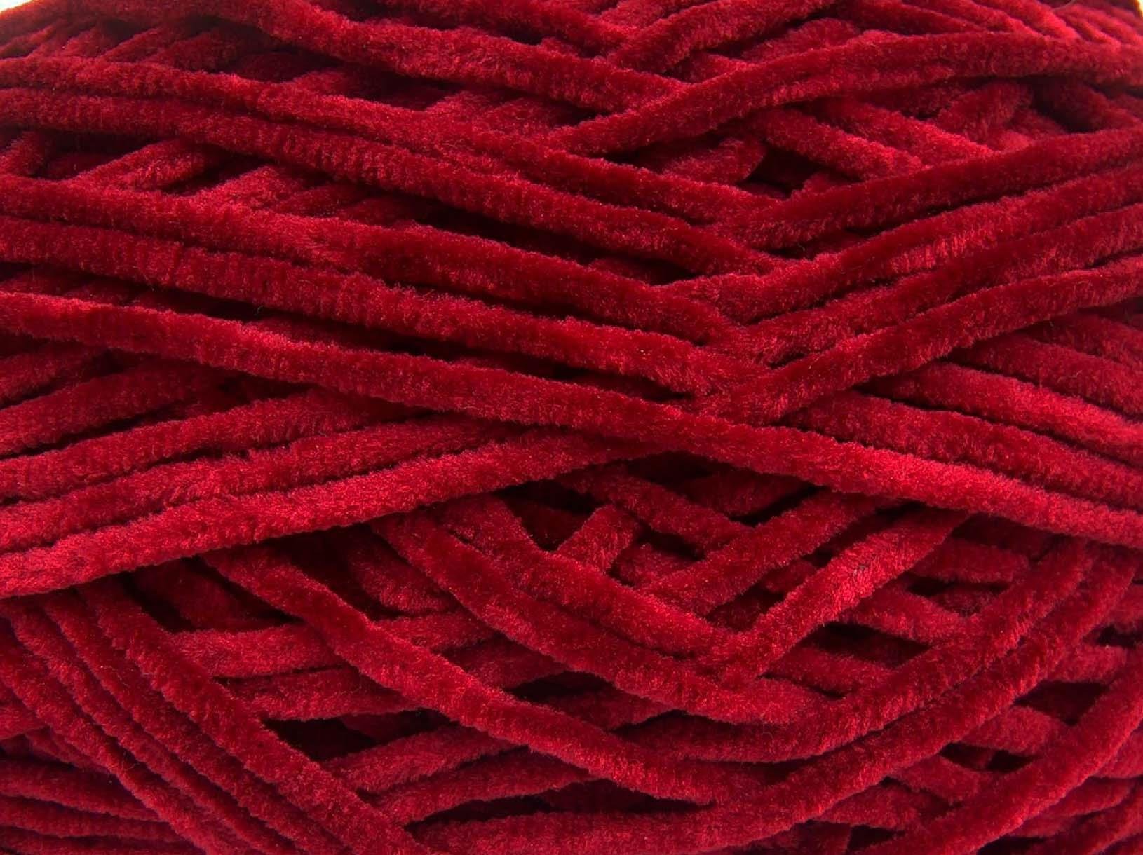 Chenille Baby Light Burgundy