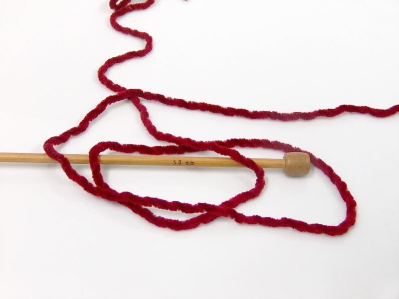 Chenille Baby Light Burgundy