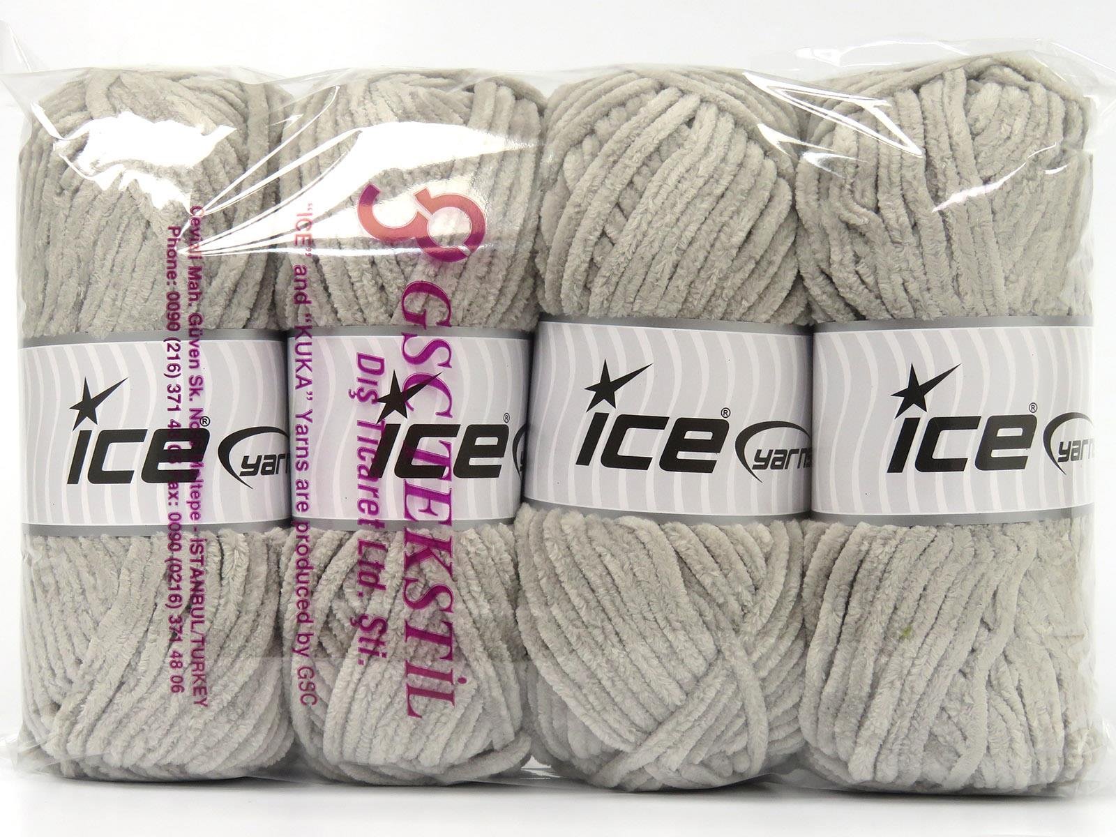 Chenille Baby Light Grey