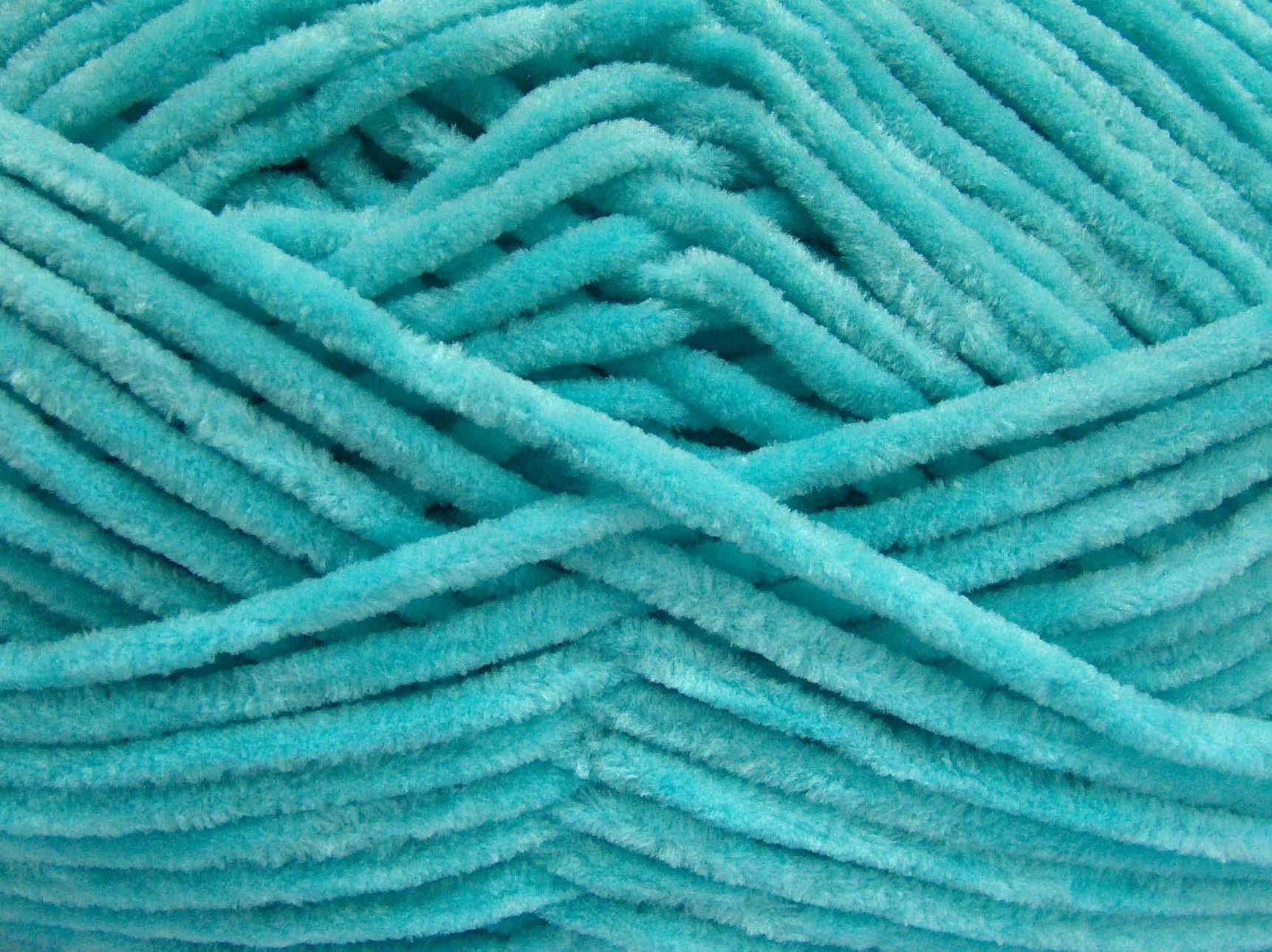 Chenille Baby Light Light Turquoise