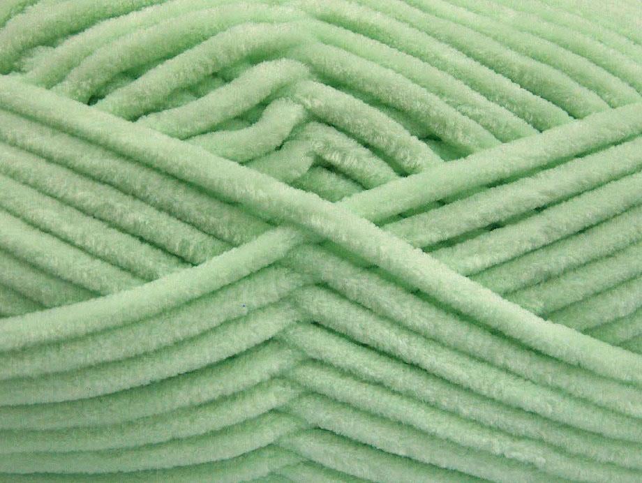 Chenille Baby Mint Green