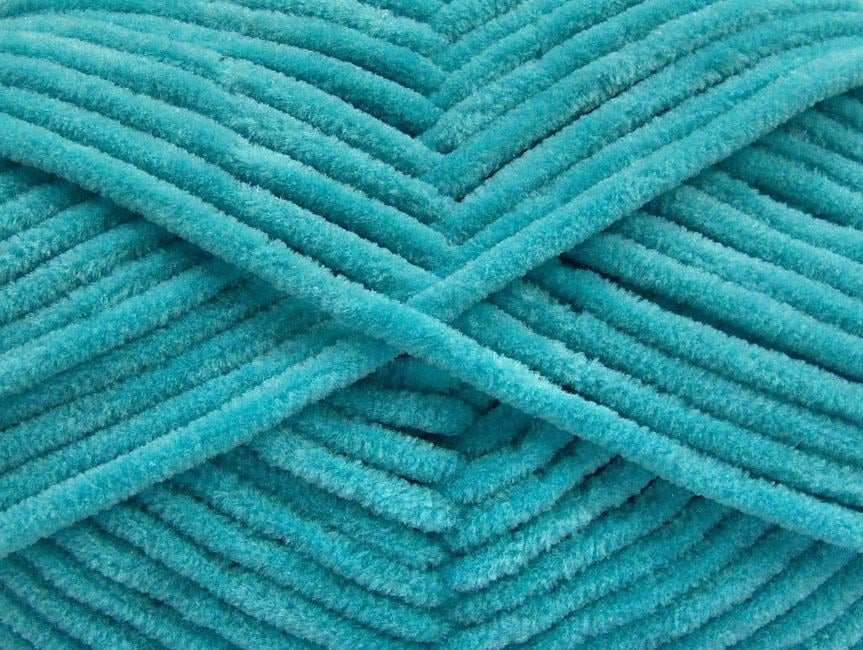 Chenille Baby Turquoise