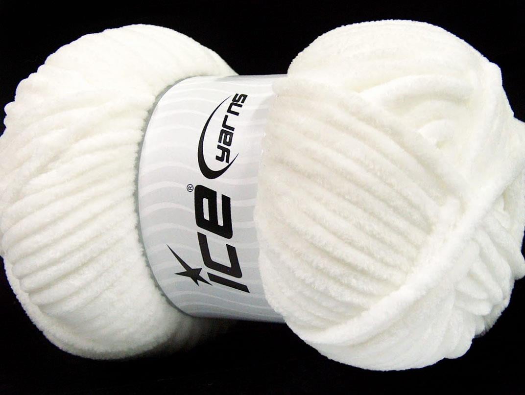 Chenille Baby White