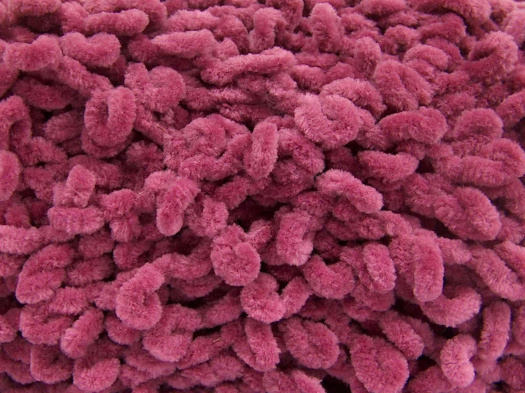 Chenille Boucleron Light Maroon
