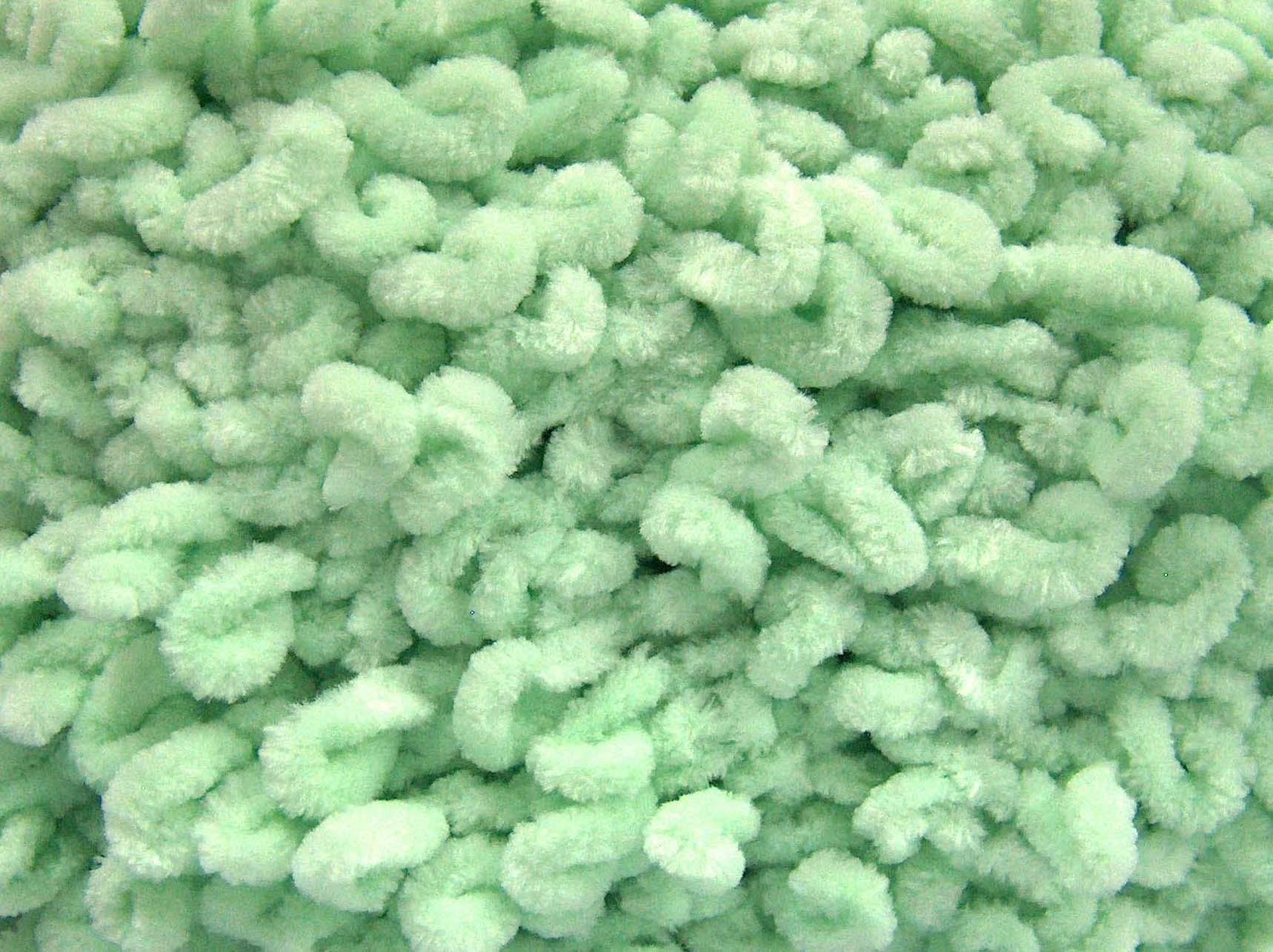 Chenille Boucleron Mint Green