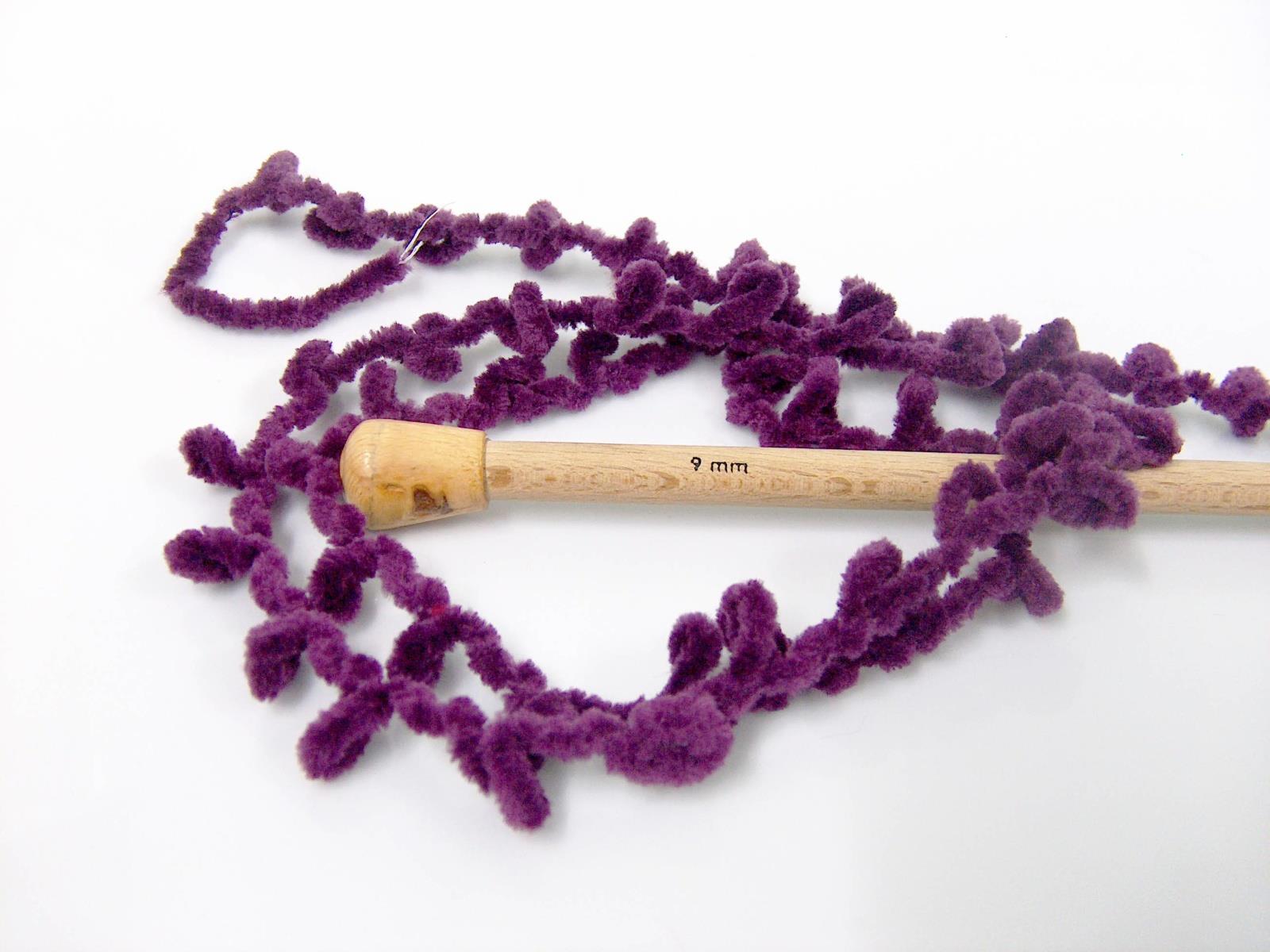 Chenille Boucleron Purple