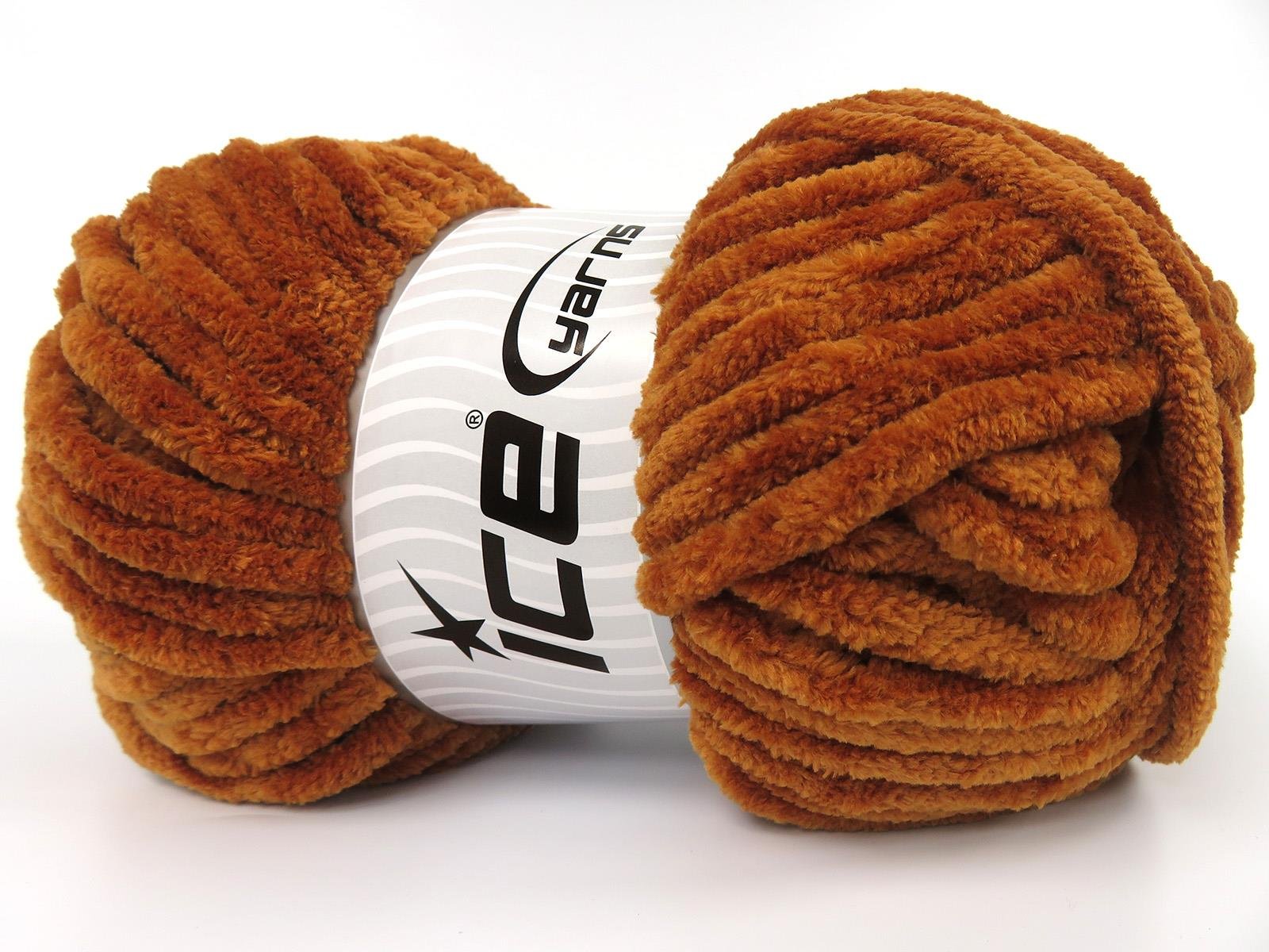 Chenille Superbulky Brown