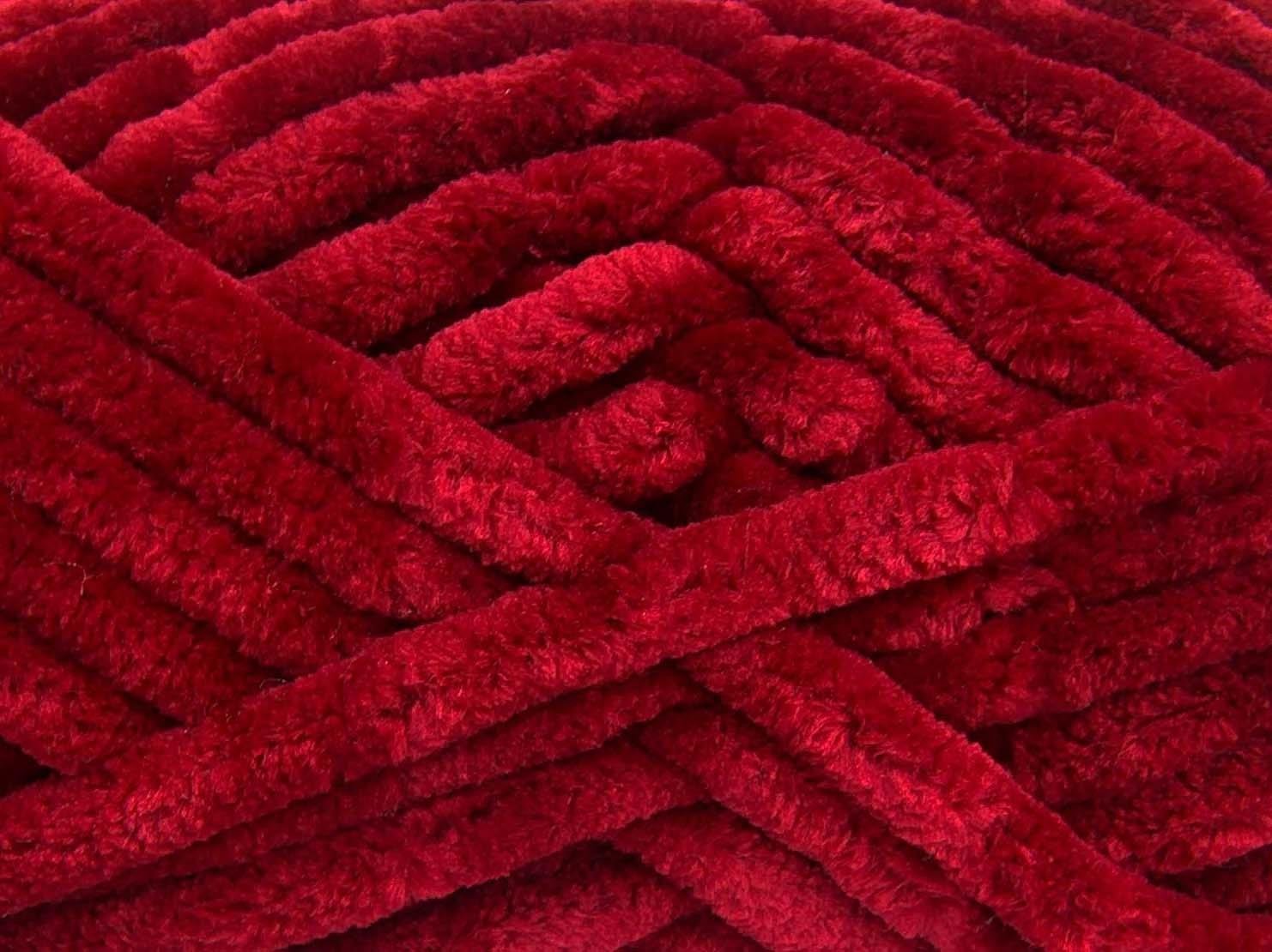 Chenille Superbulky Burgundy