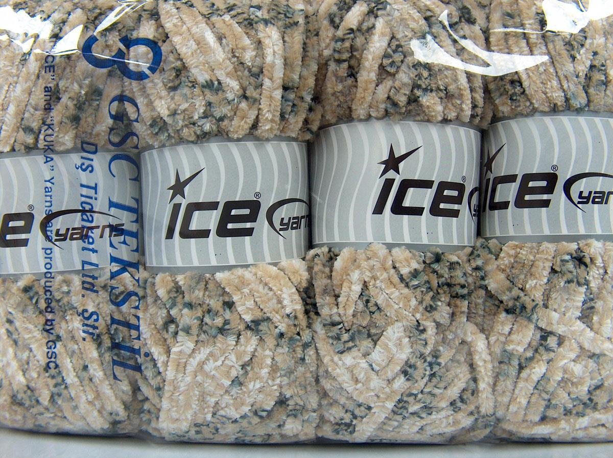 Chenille Tweed Black, White, Cream, Grey Shades