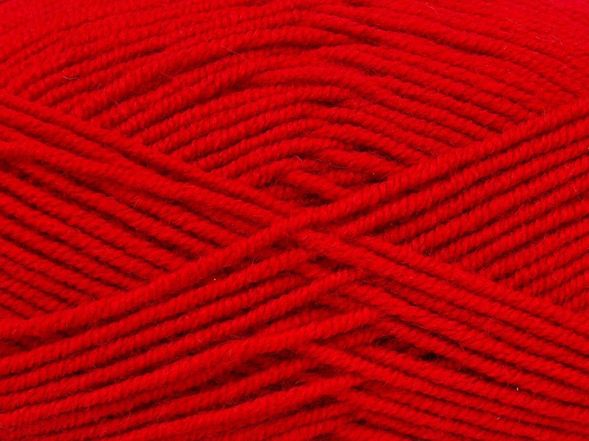 Classic Wool Worsted Red