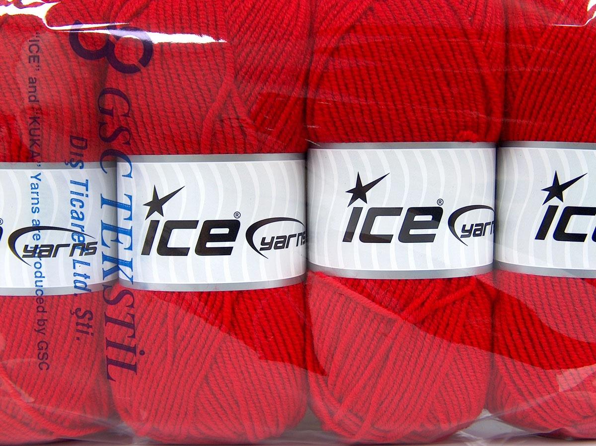 Classic Wool Worsted Red