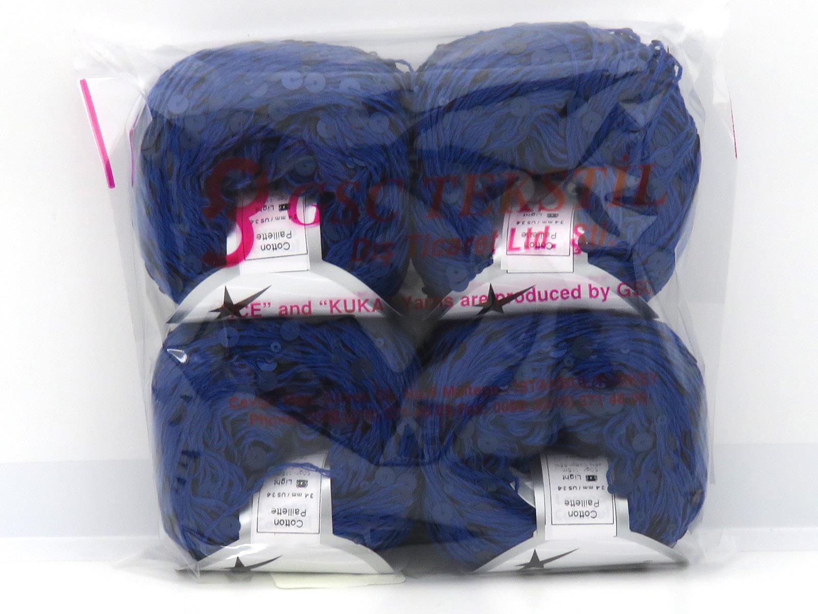 Cotton Paillette Blue