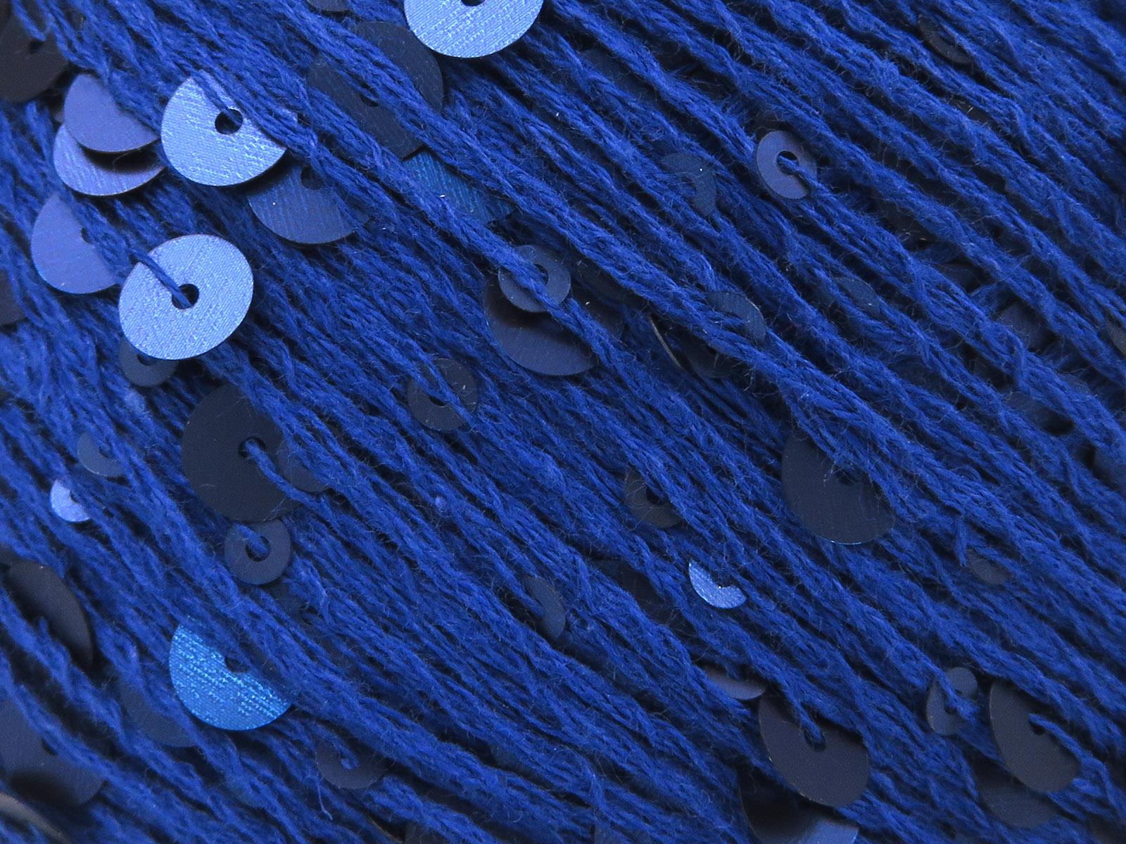 Cotton Paillette Blue