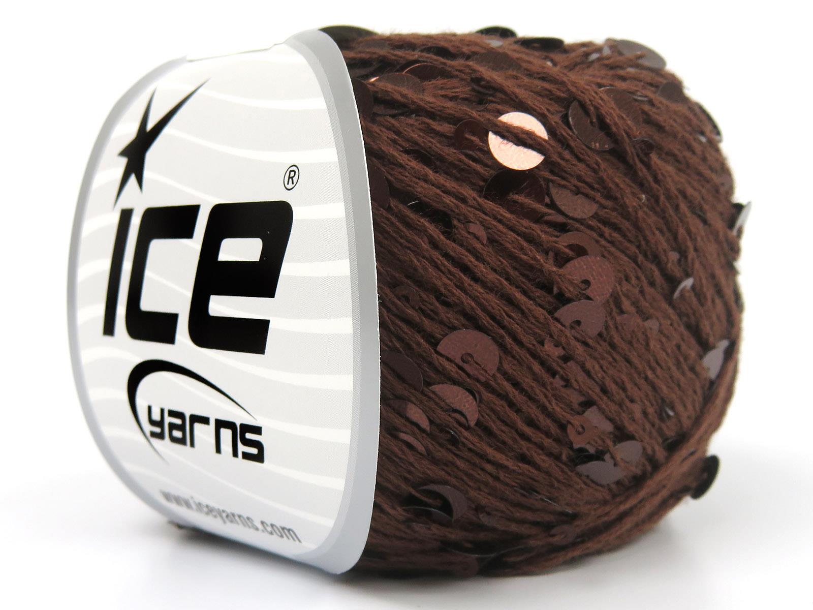 Cotton Paillette Brown