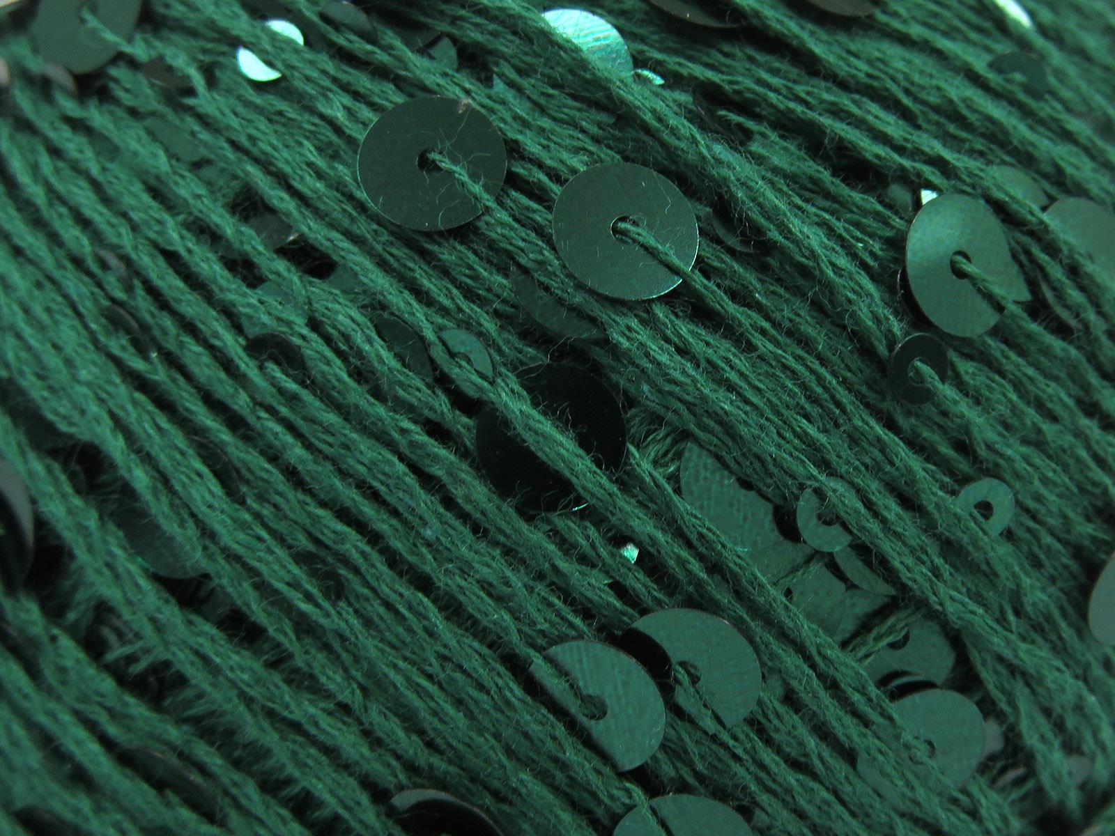 Cotton Paillette Green