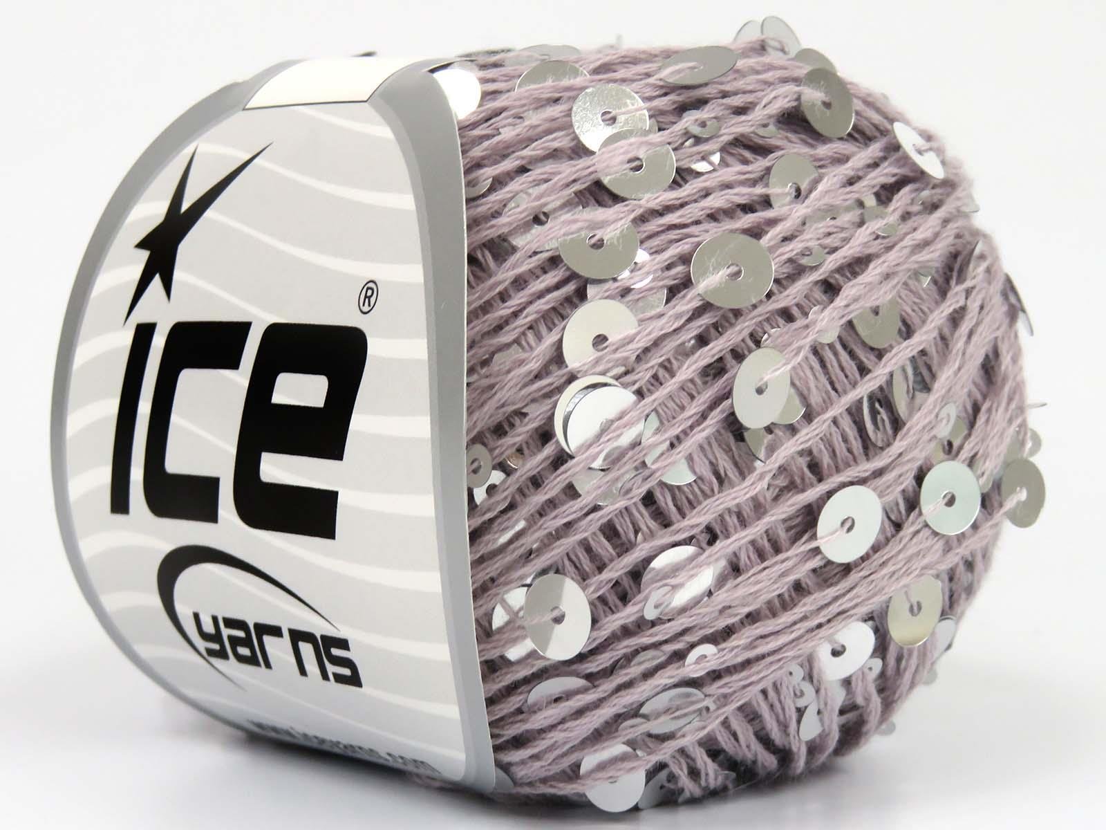 Cotton Paillette Light Lilac