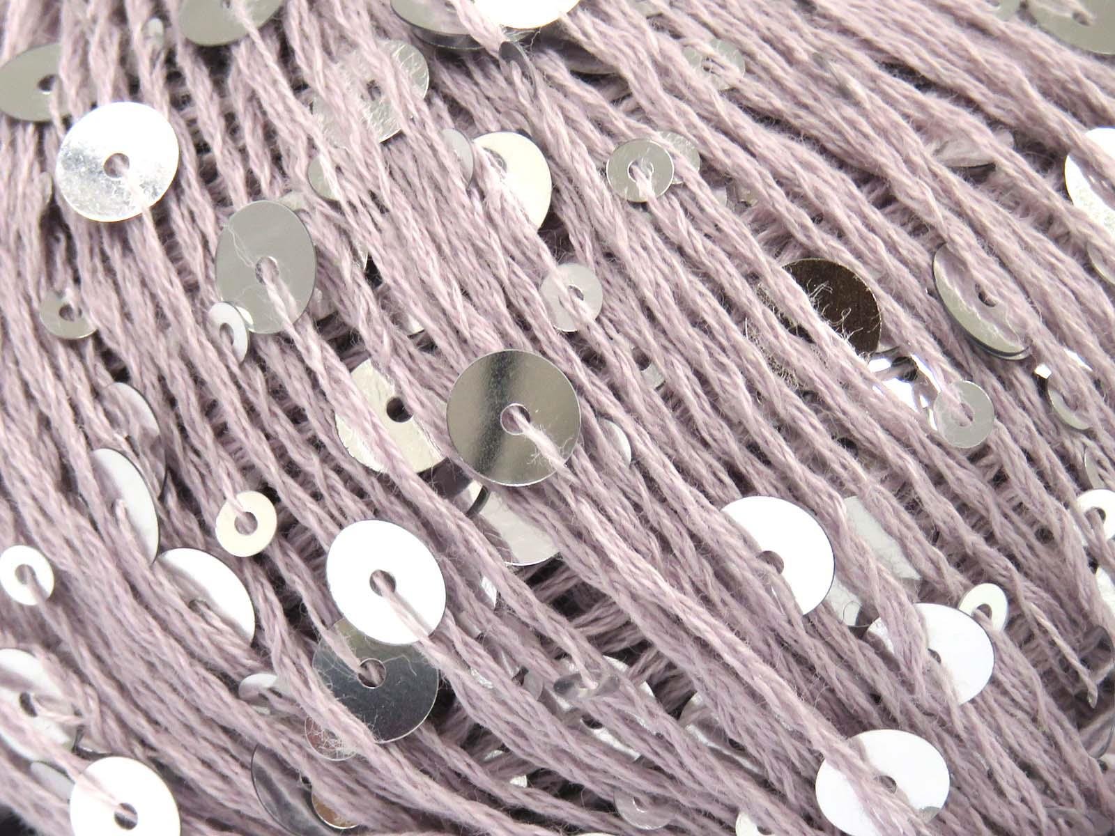 Cotton Paillette Light Lilac