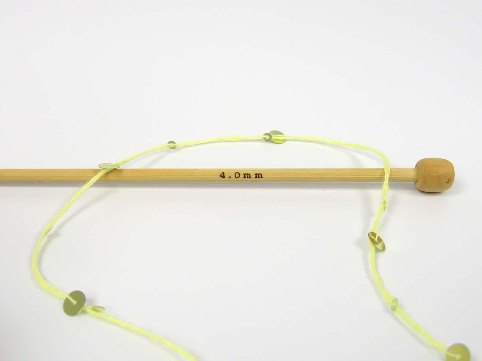 Cotton Paillette Yellow