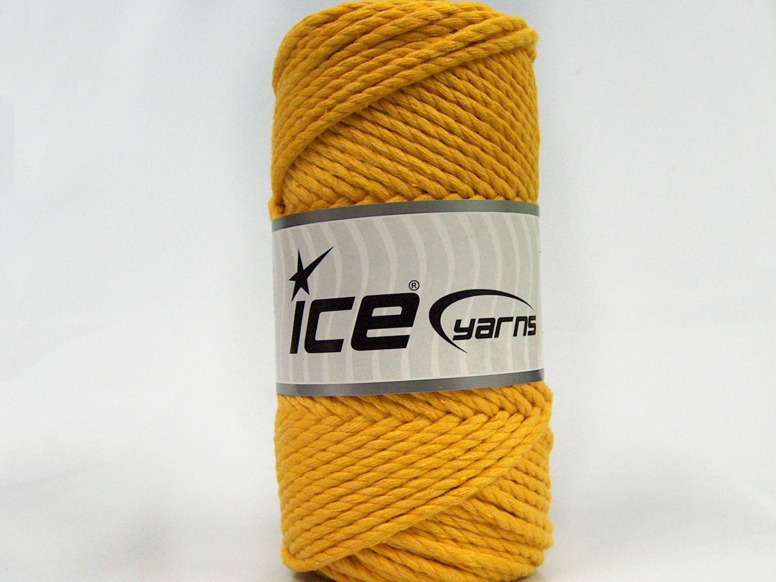Cotton Rope Dark Yellow