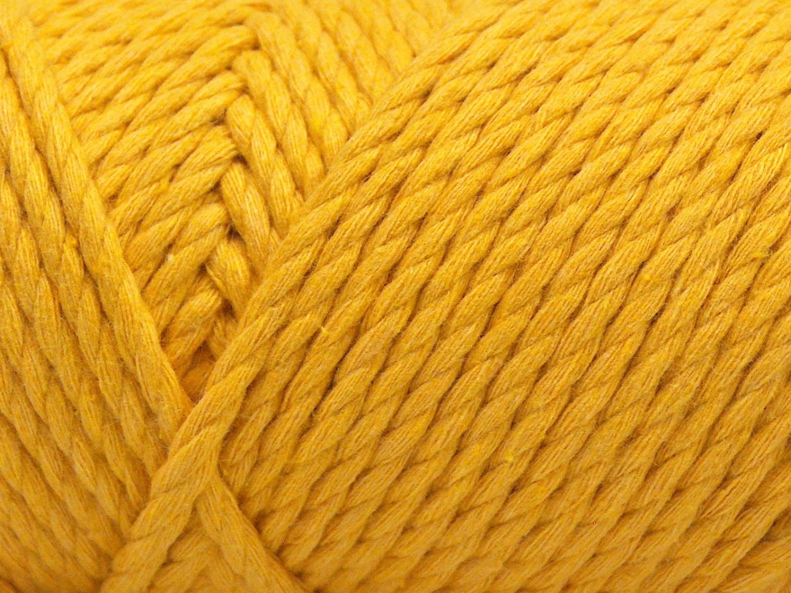 Cotton Rope Dark Yellow
