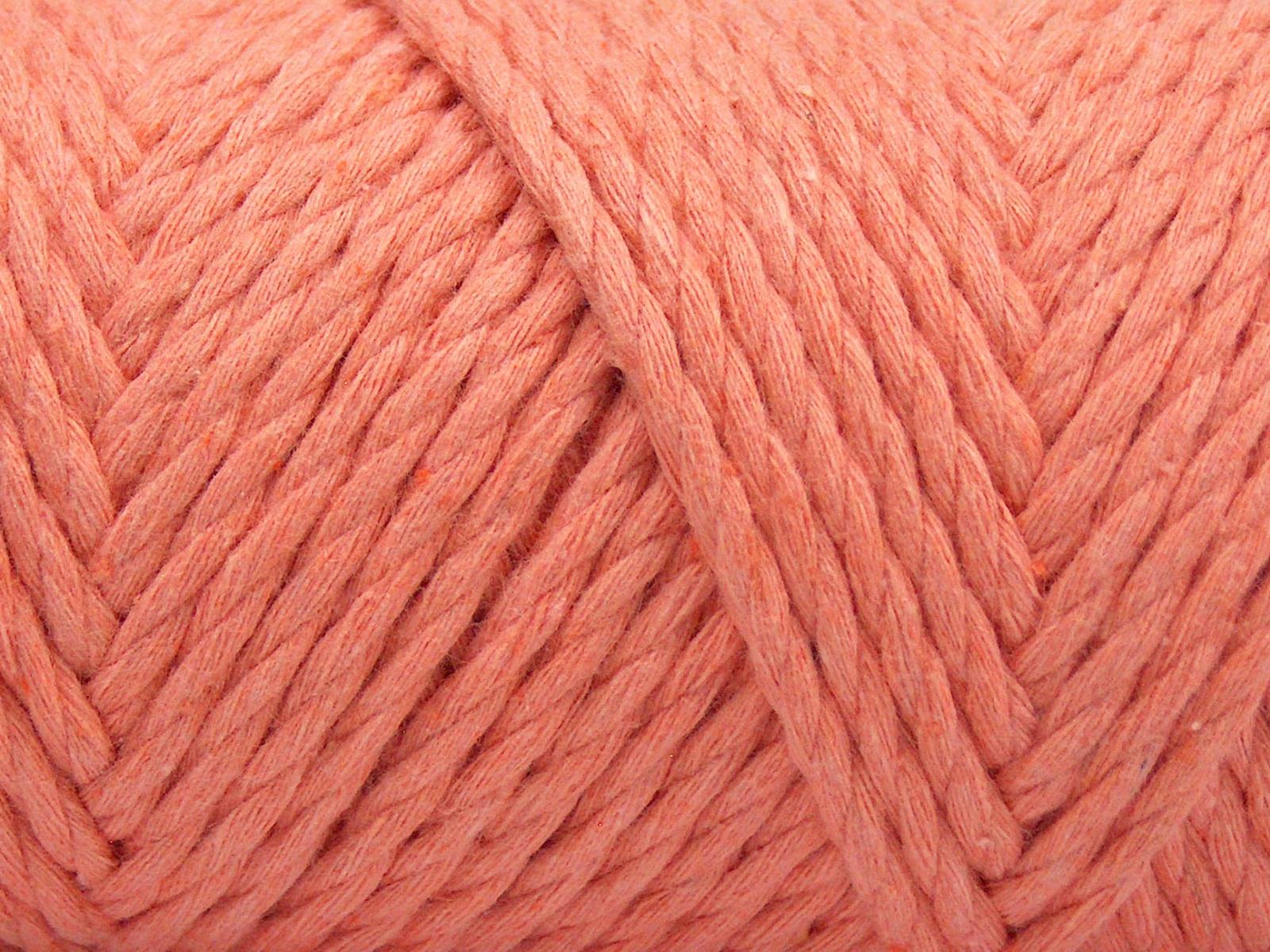 Cotton Rope Light Salmon