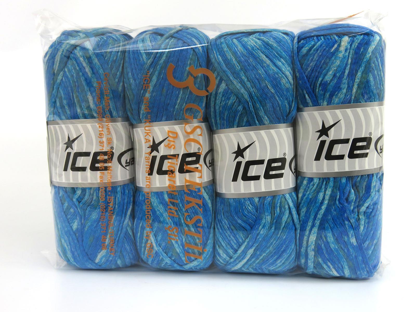 Cotton Splash Green, Turquoise Shades