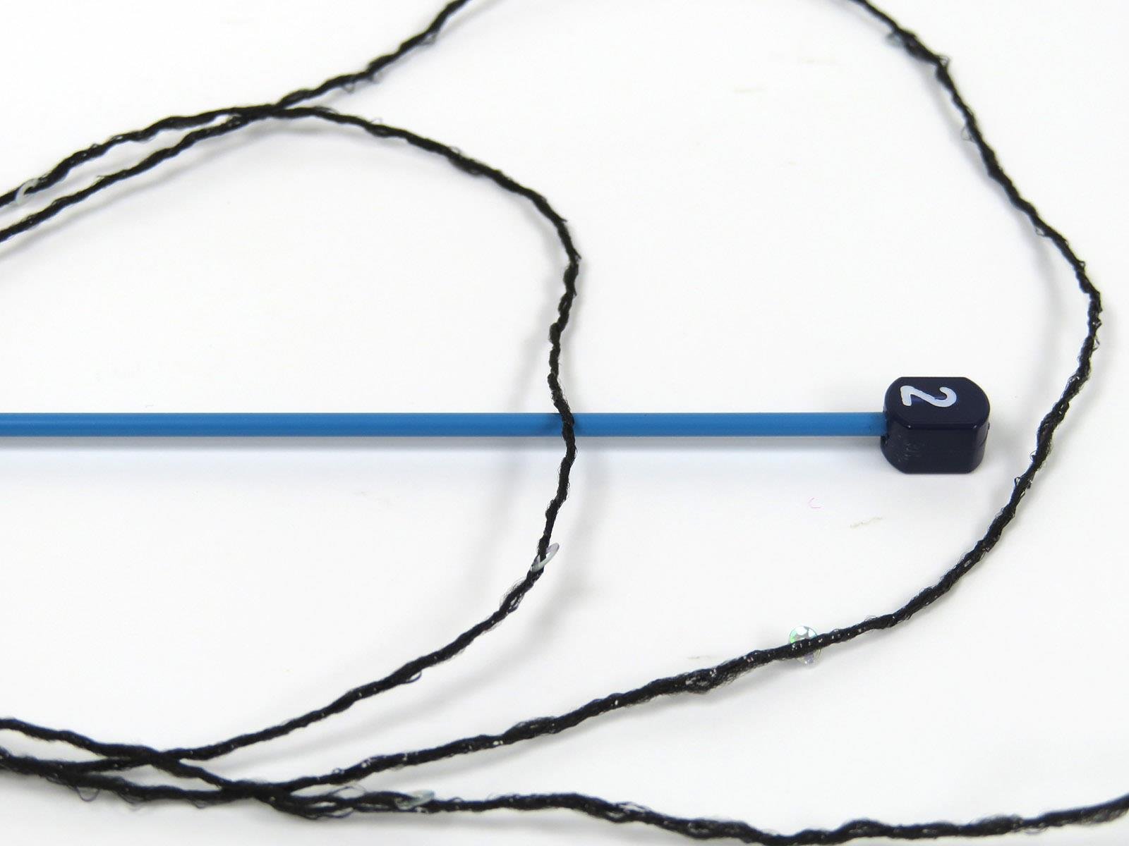 Dazzle Paillette Black, Iridescent