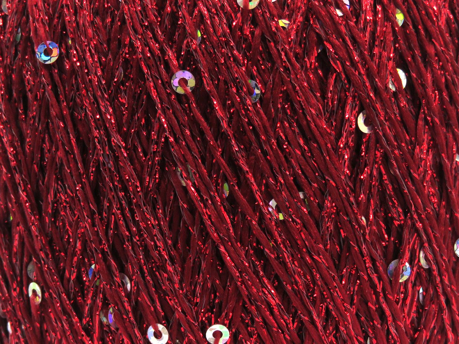 Dazzle Paillette Red, Iridescent