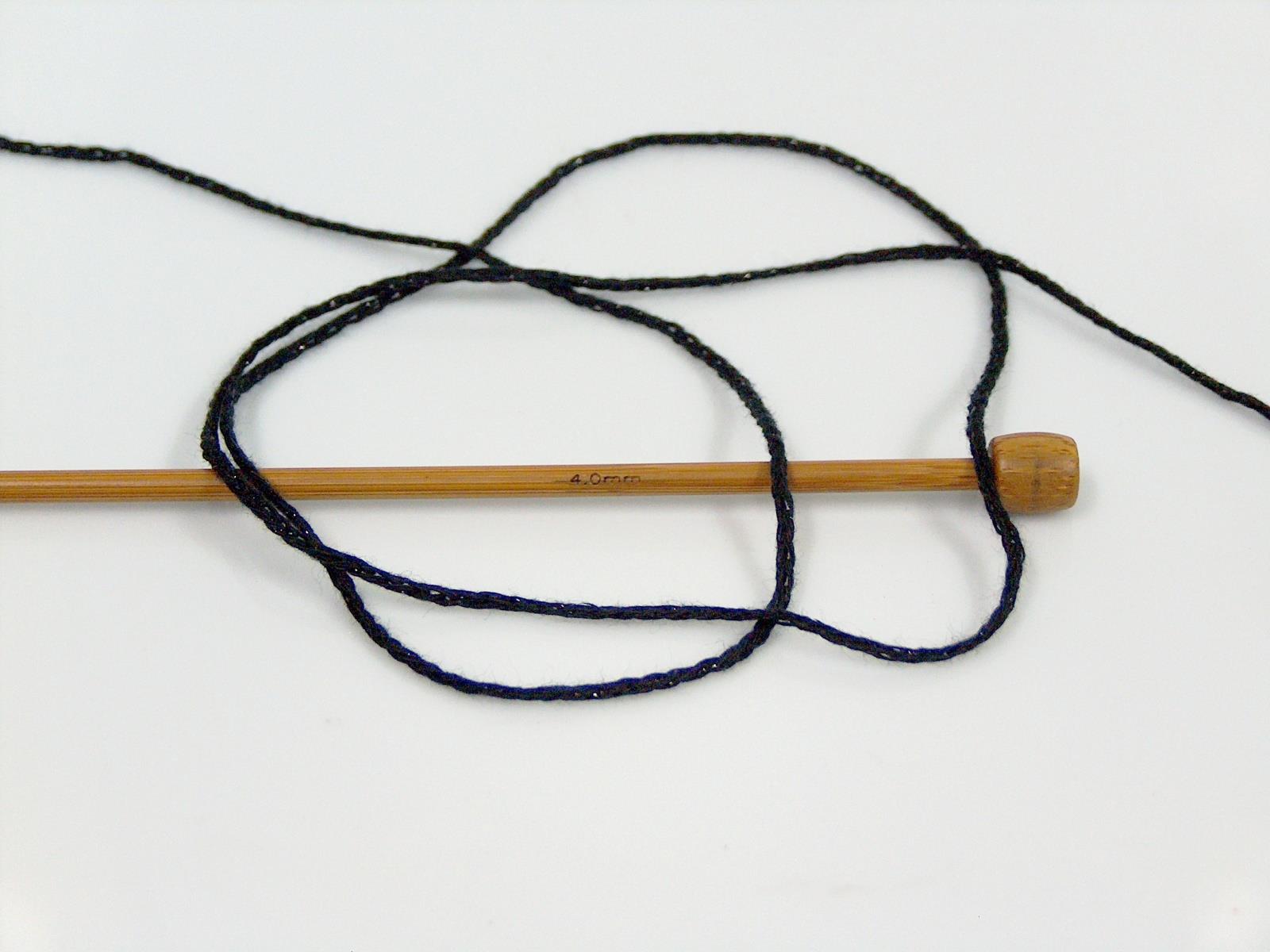 Elegant Metallic Cotton Black