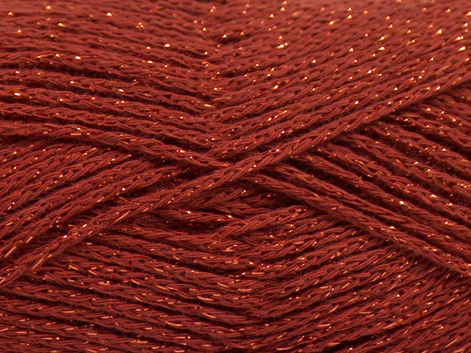 Elegant Metallic Cotton Copper