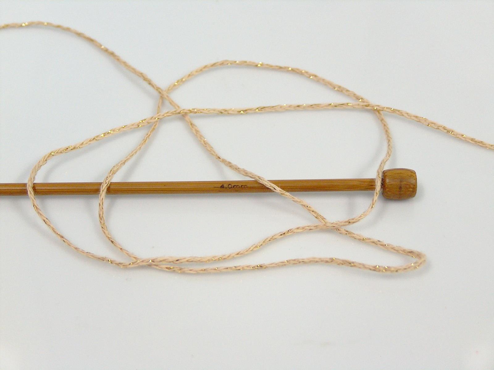 Elegant Metallic Cotton Dark Cream