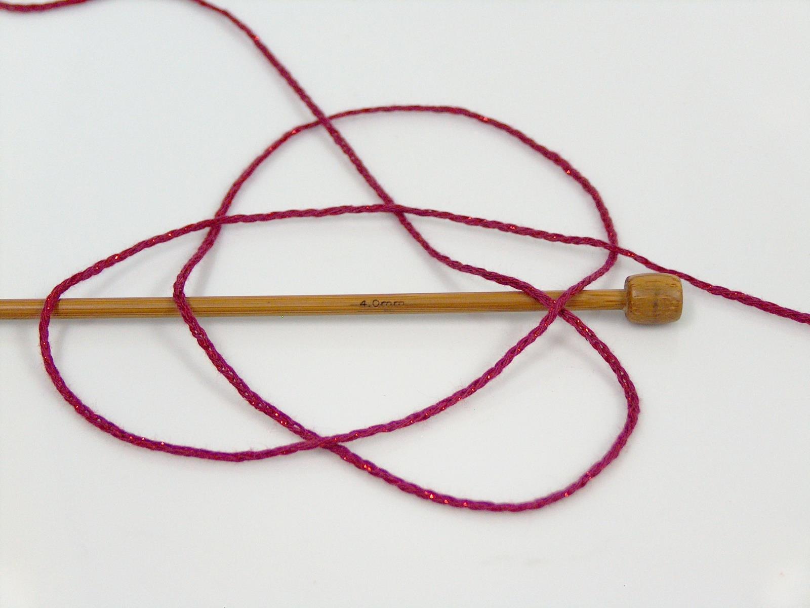 Elegant Metallic Cotton Dark Fuchsia