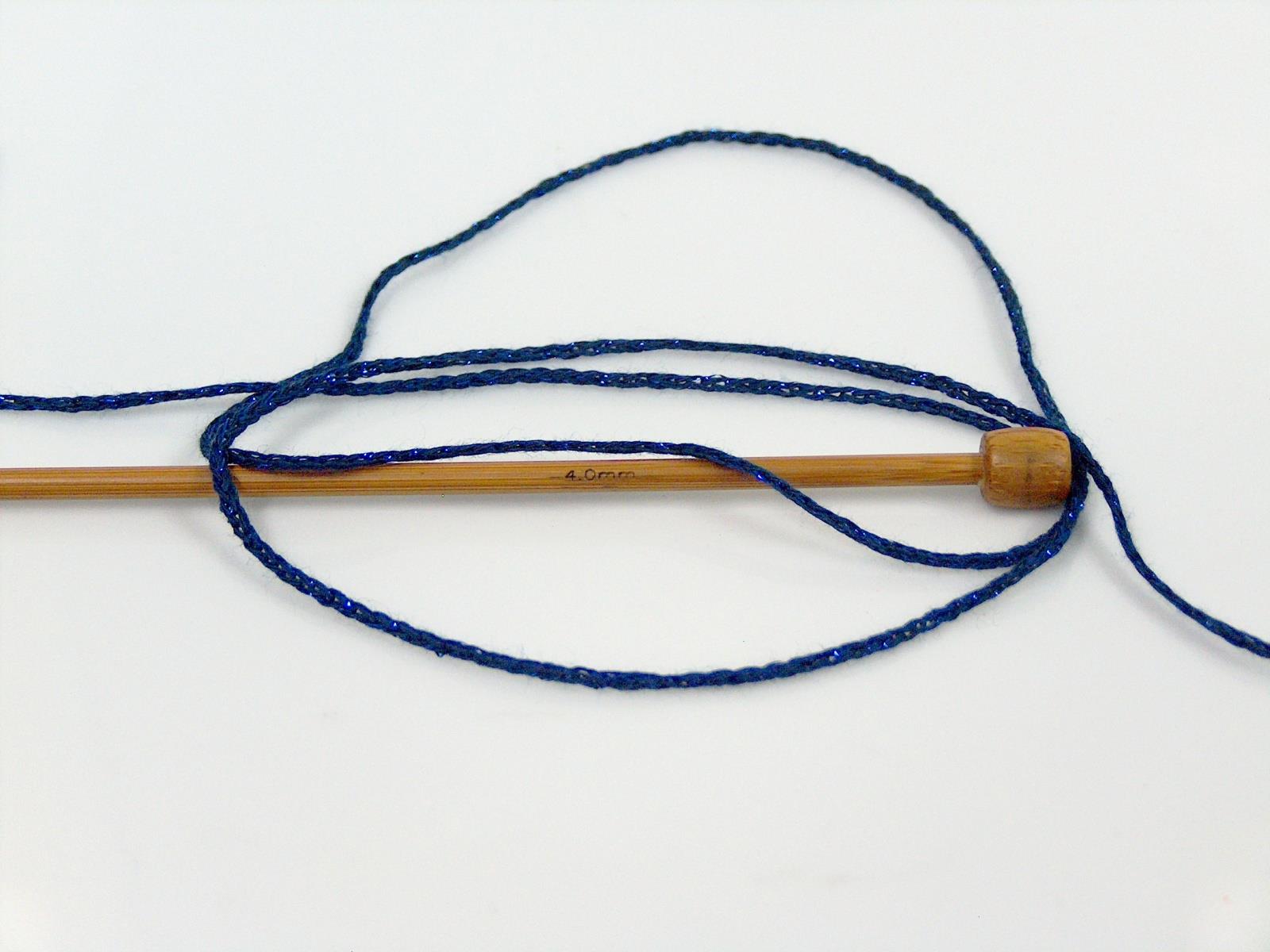 Elegant Metallic Cotton Dark Navy